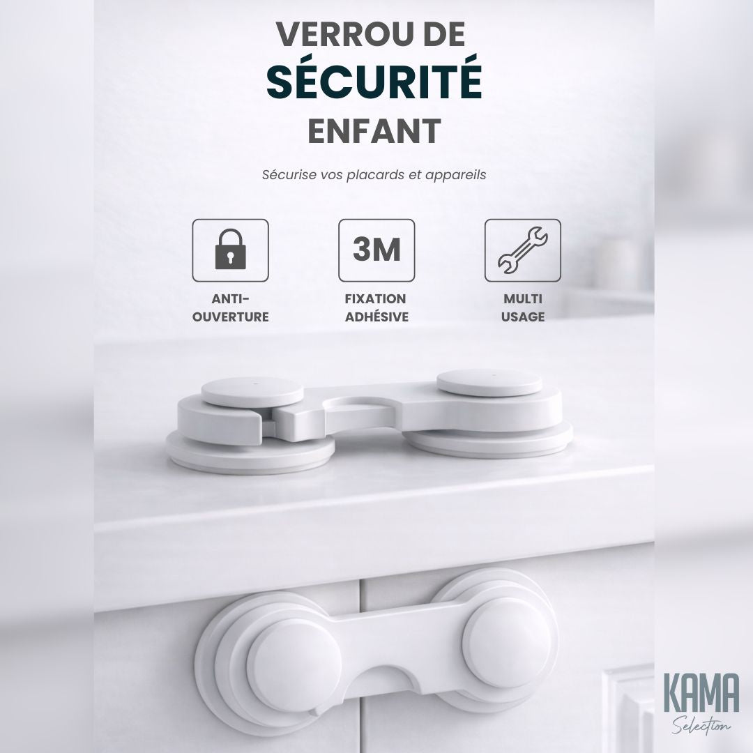 Verrou de Sécurité Enfant (Pack de 10)